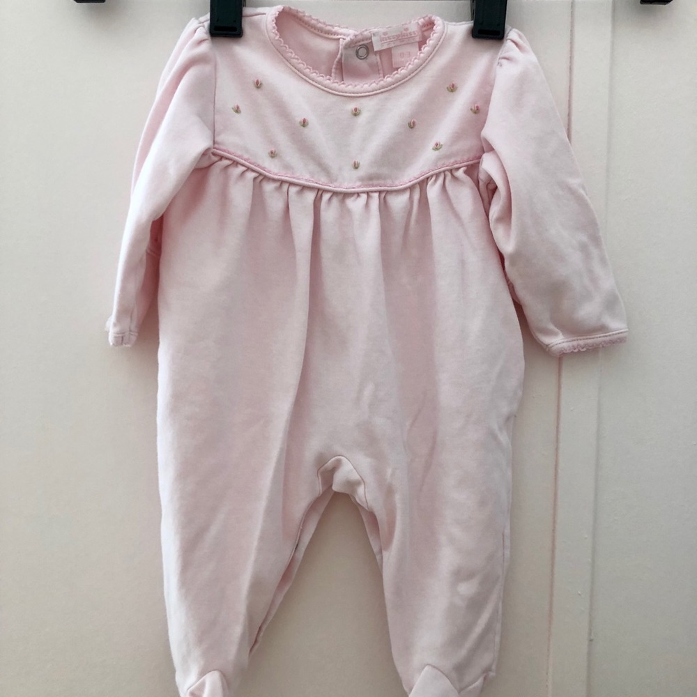 Kissy Kissy Rose Footed Pajamas